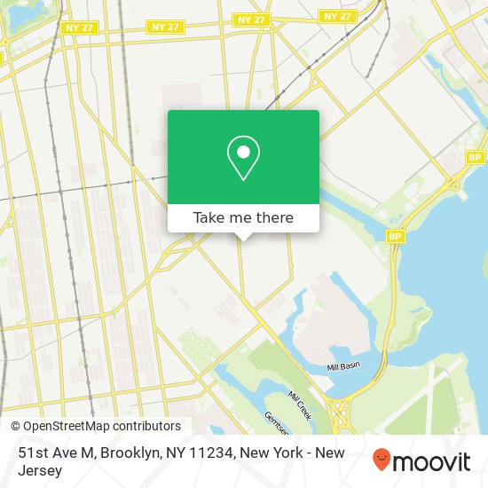 51st Ave M, Brooklyn, NY 11234 map