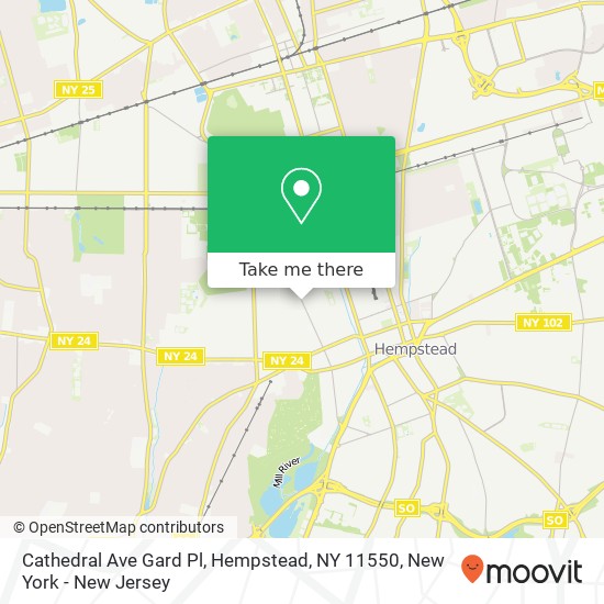 Cathedral Ave Gard Pl, Hempstead, NY 11550 map