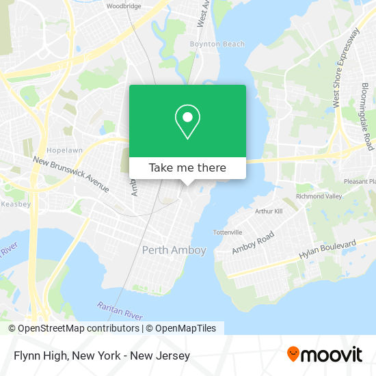 Flynn High map
