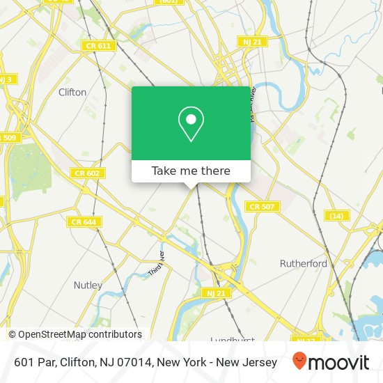 601 Par, Clifton, NJ 07014 map