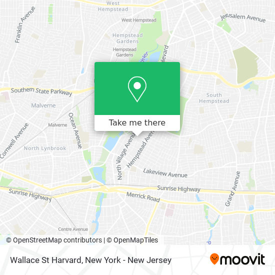 Wallace St Harvard map