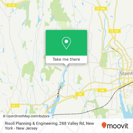 Risoli Planning & Engineering, 288 Valley Rd map