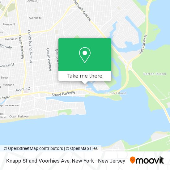 Mapa de Knapp St and Voorhies Ave