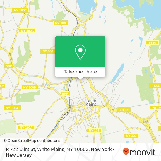 Mapa de RT-22 Clint St, White Plains, NY 10603