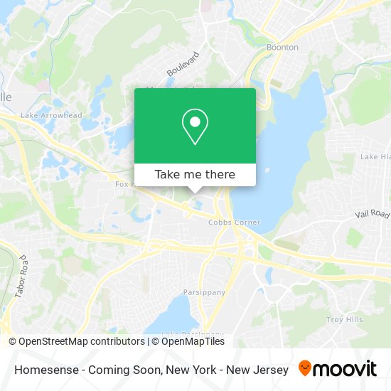 Homesense - Coming Soon map