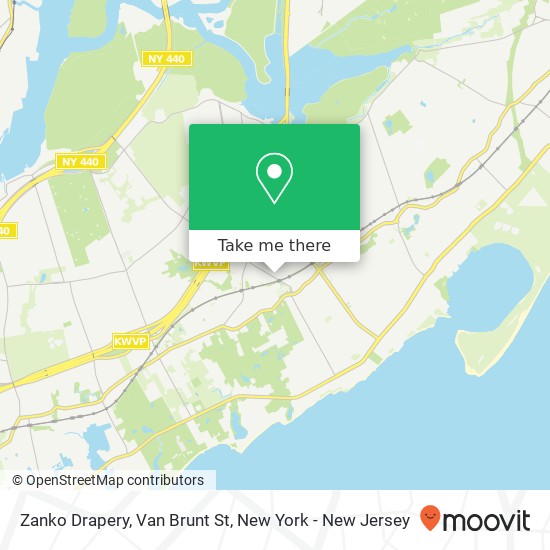 Mapa de Zanko Drapery, Van Brunt St