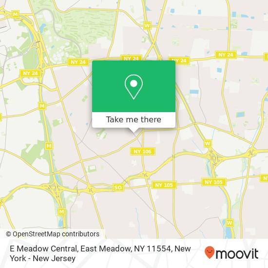 E Meadow Central, East Meadow, NY 11554 map