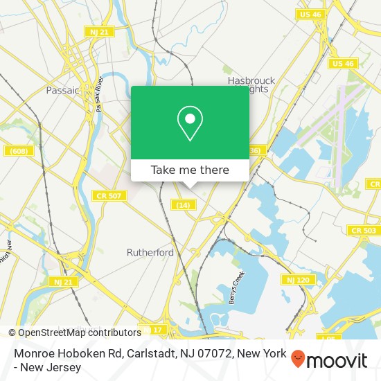 Monroe Hoboken Rd, Carlstadt, NJ 07072 map