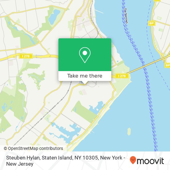 Steuben Hylan, Staten Island, NY 10305 map