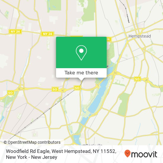 Woodfield Rd Eagle, West Hempstead, NY 11552 map