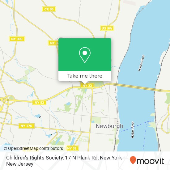 Mapa de Children's Rights Society, 17 N Plank Rd