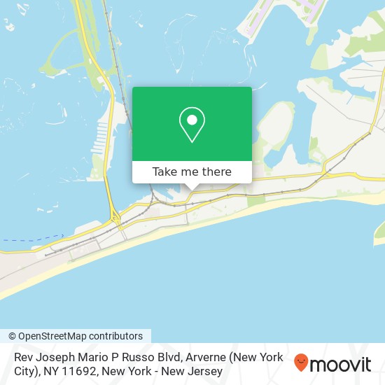 Rev Joseph Mario P Russo Blvd, Arverne (New York City), NY 11692 map