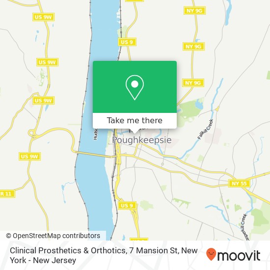 Clinical Prosthetics & Orthotics, 7 Mansion St map