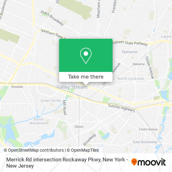 Mapa de Merrick Rd intersection Rockaway Pkwy