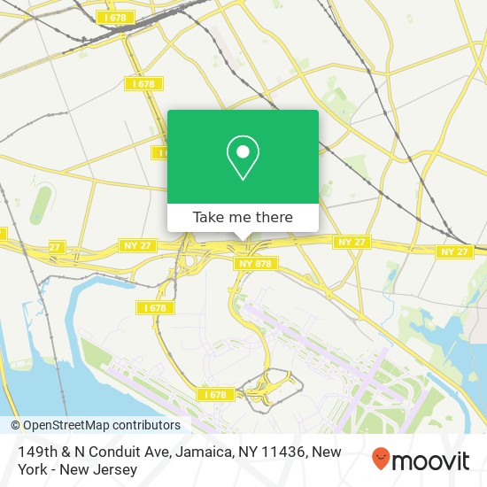 149th & N Conduit Ave, Jamaica, NY 11436 map