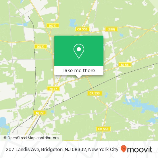 207 Landis Ave, Bridgeton, NJ 08302 map