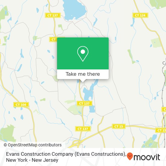 Mapa de Evans Construction Company (Evans Constructions)