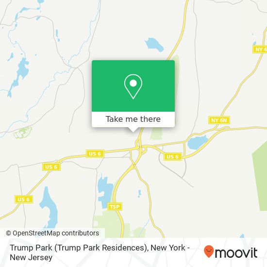 Mapa de Trump Park (Trump Park Residences)