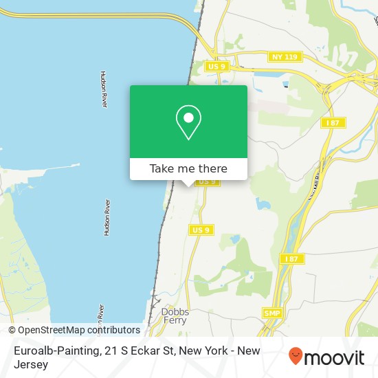 Euroalb-Painting, 21 S Eckar St map