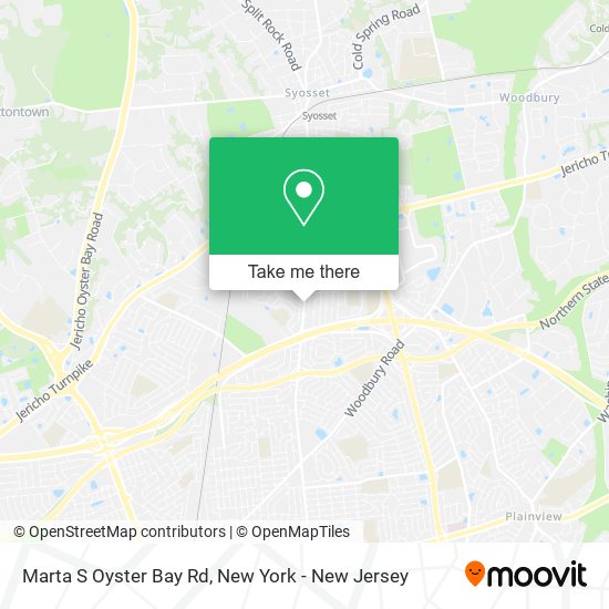 Marta S Oyster Bay Rd map