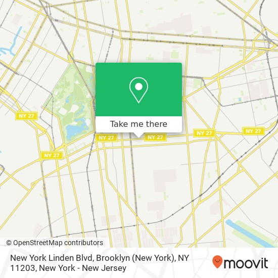 New York Linden Blvd, Brooklyn (New York), NY 11203 map