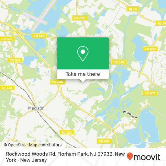 Rockwood Woods Rd, Florham Park, NJ 07932 map