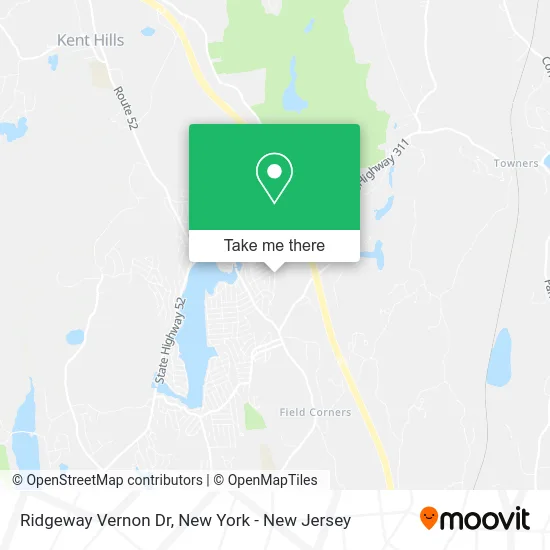 Ridgeway Vernon Dr map