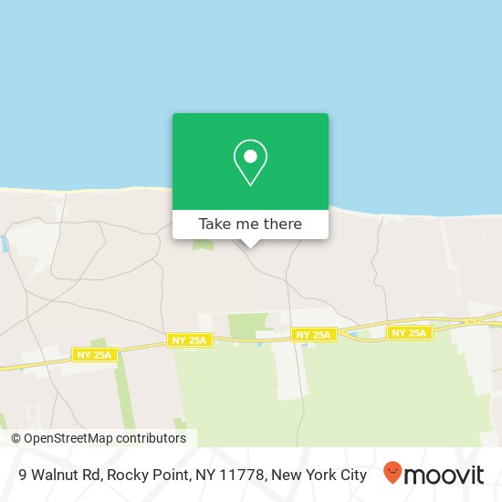 9 Walnut Rd, Rocky Point, NY 11778 map