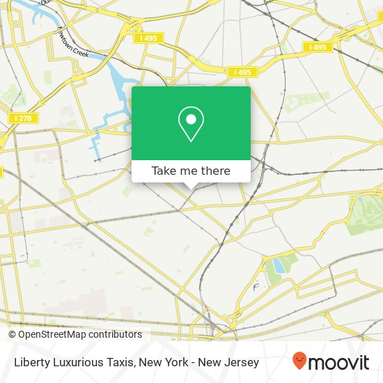 Mapa de Liberty Luxurious Taxis