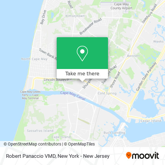 Robert Panaccio VMD map