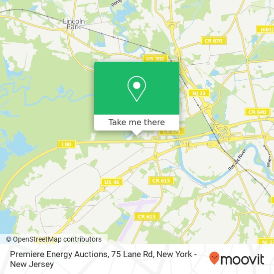 Premiere Energy Auctions, 75 Lane Rd map