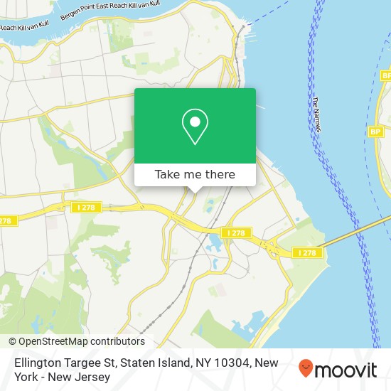 Ellington Targee St, Staten Island, NY 10304 map