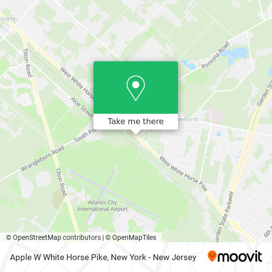 Apple W White Horse Pike map