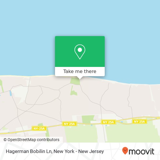 Hagerman Bobilin Ln, Rocky Point (Brookhaven, Town of), NY 11778 map