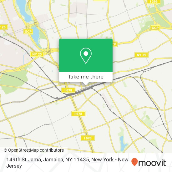 Mapa de 149th St Jama, Jamaica, NY 11435