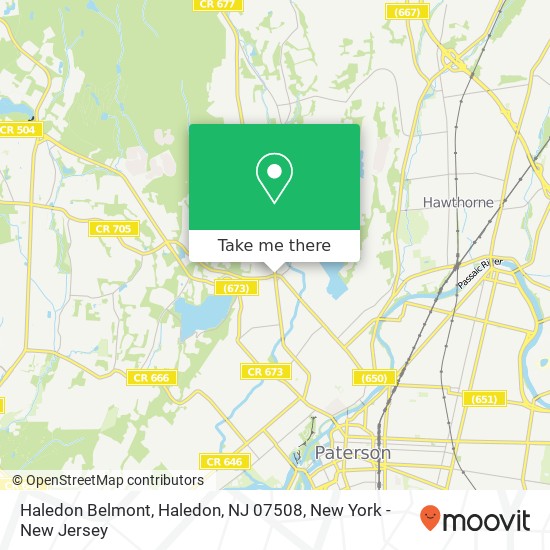 Haledon Belmont, Haledon, NJ 07508 map