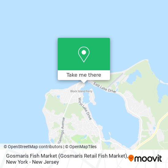 Gosman's Fish Market map