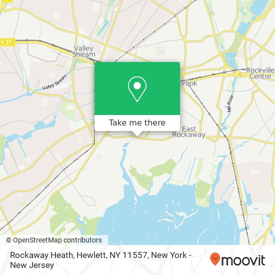 Rockaway Heath, Hewlett, NY 11557 map