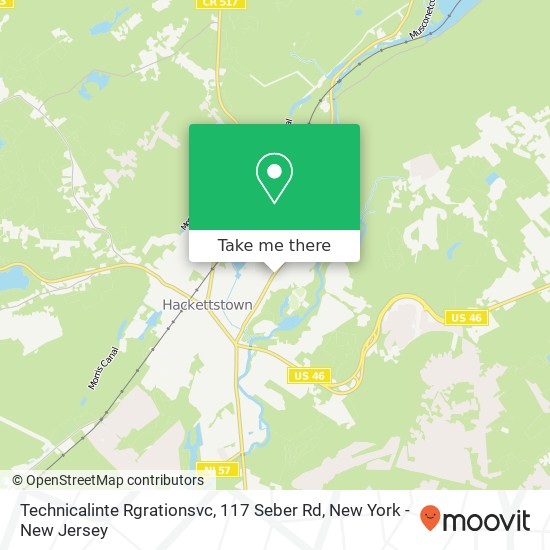 Technicalinte Rgrationsvc, 117 Seber Rd map