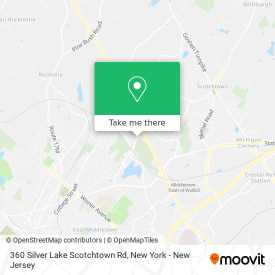 Mapa de 360 Silver Lake Scotchtown Rd