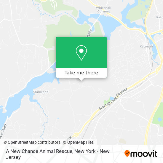 A New Chance Animal Rescue map