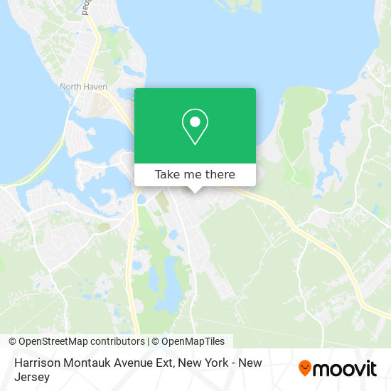 Harrison Montauk Avenue Ext map