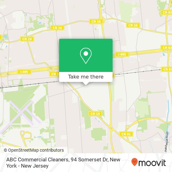 Mapa de ABC Commercial Cleaners, 94 Somerset Dr