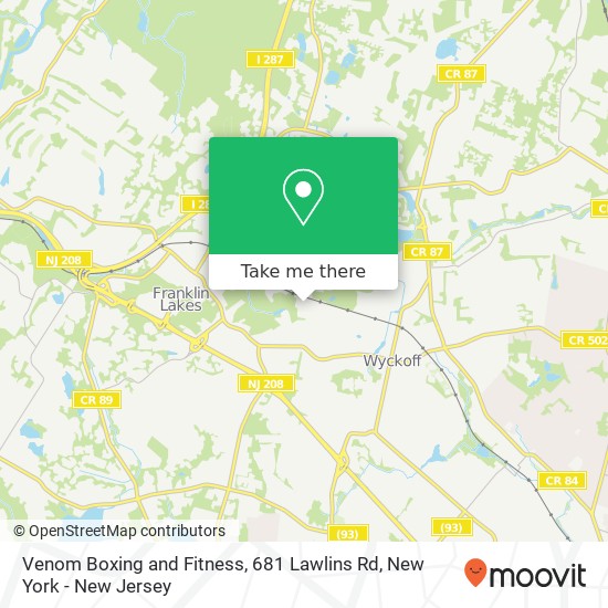 Venom Boxing and Fitness, 681 Lawlins Rd map