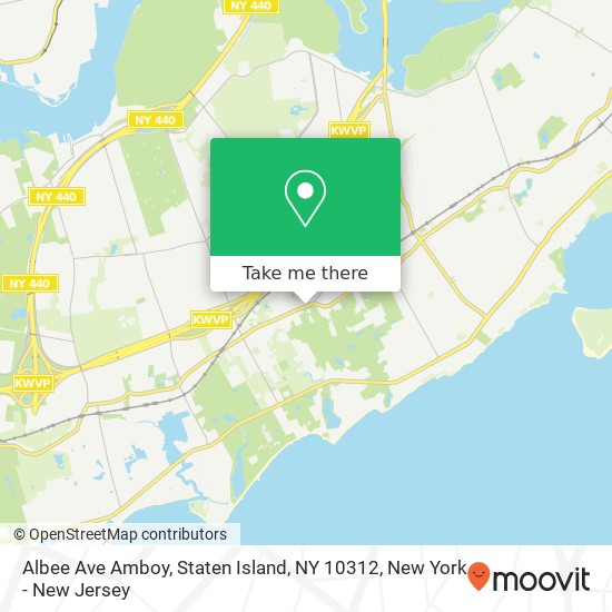 Albee Ave Amboy, Staten Island, NY 10312 map