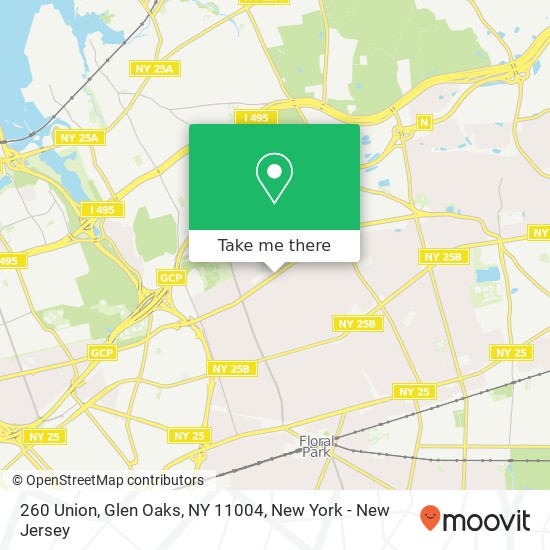 260 Union, Glen Oaks, NY 11004 map
