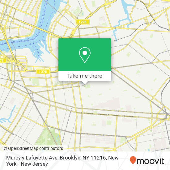 Marcy y Lafayette Ave, Brooklyn, NY 11216 map