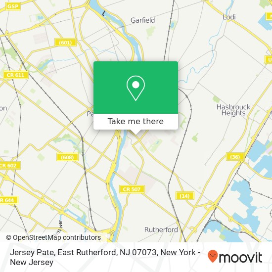 Jersey Pate, East Rutherford, NJ 07073 map