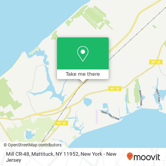 Mapa de Mill CR-48, Mattituck, NY 11952