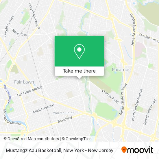 Mustangz Aau Basketball map
